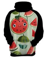 Moletom Casaco Blusa Coleção de Frutas Melancias Melão 5 Moletom Casaco Blusa Coleção de Frutas Melancias Melão 5