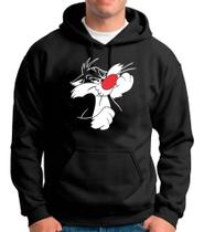 Moletom Casaco Blusa De Frio Flanelado Com Capuz Unissex Frajola