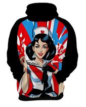 Moletom Casaco Blusa Estampa Mu.lher Marinheira Pop Art 1 Moletom Casaco Blusa Estampa Mu.lher Marinheira Pop Art 1