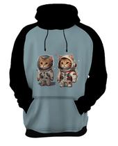Moletom Casaco Blusa Gatinho Astronauta Cão Lua Marte 2