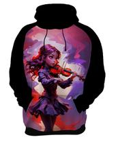 Moletom Casaco Blusa Instrumento Corda Violinos Melodia 9
