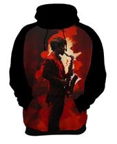 Moletom Casaco Blusa Instrumento Saxofone Saxofonista HD 6