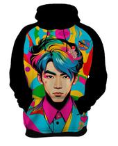 Moletom Casaco Blusa K-pop Moda Coreana Pop Art Ásia 13