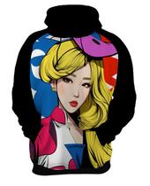 Moletom Casaco Blusa K-pop Moda Coreana Pop Art Ásia 16
