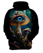 Moletom Casaco Blusa Natureza Cogumelos Psicodélica HD 6