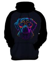 Moletom Casaco Cachorro Neon Cão Animais de Estimação 2 Moletom Casaco Cachorro Neon Cão Animais de Estimação 2