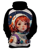Moletom Casaco Cri.anças Astronautas Planetas Galáxias 7 Moletom Casaco Cri.anças Astronautas Planetas Galáxias 7