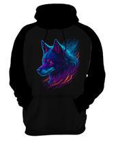 Moletom Casaco Estampada T-shirt Face Lobo Neon Canino 1