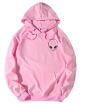 Moletom Casaco Et Tumblr Top Alien Blusa De Frio Com Capuz