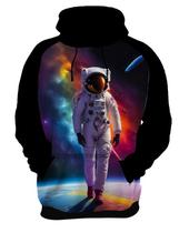 Moletom Casaco Galaxias Astronauta Marte Lua Terra Viagem 1