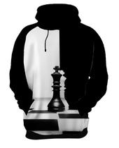 Moletom Casaco Jogo Tabuleiro Xadrez Rei Torre Rainha HD 2