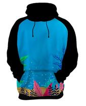 Moletom Casaco Paisagem Fundo do Mar Peixes Animais HD 6