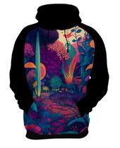 Moletom Casaco Rave Jardim Psicodélico Good Vibes Psico 3 Moletom Casaco Rave Jardim Psicodélico Good Vibes Psico 3