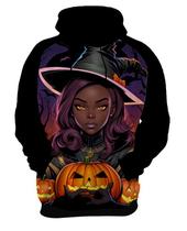 Moletom Casaco Tshirt Halloween Bruxa Afro Terror Negra 1 Moletom Casaco Tshirt Halloween Bruxa Afro Terror Negra 1