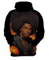 Moletom Casaco Tshirt Halloween Bruxo Afro Mago Negro 2 Moletom Casaco Tshirt Halloween Bruxo Afro Mago Negro 2