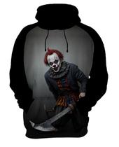 Moletom Casaco Tshirt Halloween Palhaço Assustador Terror 2 Moletom Casaco Tshirt Halloween Palhaço Assustador Terror 2