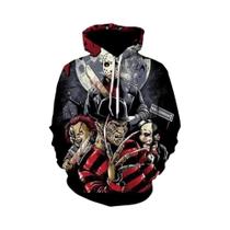 Moletom Casual Com Estampa 3D De Halloween Kills Michael Myers Para Homens E Mulheres, Pullover