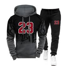 Moletom Casual Masculino Com Capuz, Confortável Para Outono E Inverno, Calças De Esporte Para Uso