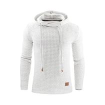 Moletom Casual Oversize Unissex Com Zíper Em Cores Sólidas Para Homens E Mulheres