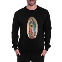 Moletom Católico Nossa Senhora De Guadalupe 100% Algodão Tamanho:GGCor:Preto Moletom Católico Nossa Senhora De Guadalupe 100% Algodão Tamanho:GGCor:Preto