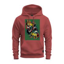 Moletom Caveira Baralho Blusa De Frio Quentinho Aconchegante