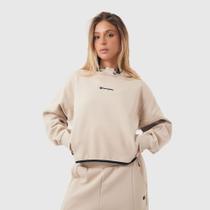 Moletom champion active wmns tech hoodie mini script logo