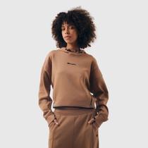 Moletom champion active wmns tech hoodie mini script logo