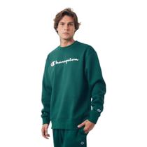 Moletom Champion Crewneck Athletic Masculino Night Green