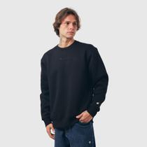 Moletom champion crewneck life mini script tonal emb
