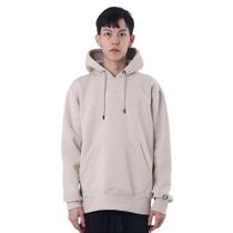 Moletom Champion Felpado c/ Capuz Script Bege Moletom Champion Felpado c/ Capuz Script Bege