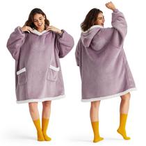 Moletom Cobertor Bedsure Lavanda Sherpa Tamanho P Moletom Cobertor Bedsure Lavanda Sherpa Tamanho P