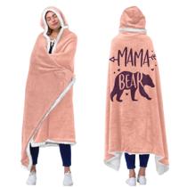 Moletom Cobertor Vestível Vprintes Mama Bear 185 x 120 cm Moletom Cobertor Vestível Vprintes Mama Bear 185 x 120 cm