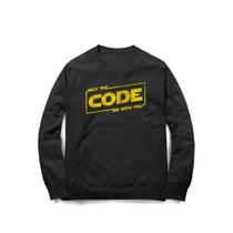 Moletom Code Be With You Studio Geek Moletom Code Be With You Studio Geek