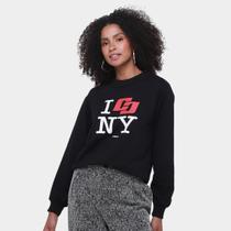 Moletom Colcci New York Feminina