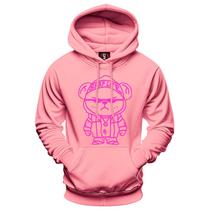 Moletom Coleção Littel Bears Urso Pink Gangster Shap Life