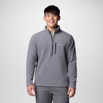 Moletom Columbia Fast Trek III Half Zip Cinza Masculino Moletom Columbia Fast Trek III Half Zip Cinza Masculino