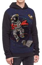 Moletom Com Capuz 3d Astronauta Guitarra Ref:94 Moletom Com Capuz 3d Astronauta Guitarra Ref:94