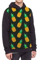 Moletom Com Capuz Abacaxi Pineapple Piña Ref:112 Moletom Com Capuz Abacaxi Pineapple Piña Ref:112