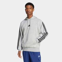 Moletom Com Capuz Adidas 3 Stripes Masculino Moletom Com Capuz Adidas 3 Stripes Masculino