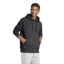 Moletom com capuz Adidas All Szn Fleece para homens, preto, tamanho grande