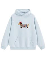 Moletom com capuz Aelfric Eden Cartoon Dog Couple