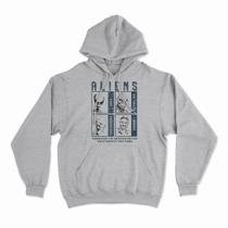 Moletom Com Capuz Aliens Studio Geek Moletom Com Capuz Aliens Studio Geek