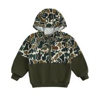 Moletom com capuz allshope Toddler Boy Camo 4-5T verde Moletom com capuz allshope Toddler Boy Camo 4-5T verde