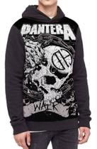 Moletom Com Capuz Banda Pantera Ref:219 Moletom Com Capuz Banda Pantera Ref:219