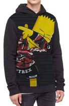 Moletom Com Capuz Bart Simpsons The Simpsons Ref:77