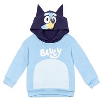 Moletom com Capuz Bluey para Meninos - Fleece, Família, 2T, Azul