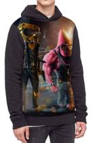 Moletom Com Capuz Bob Esponja E Patrick Gangster Ref:303 Moletom Com Capuz Bob Esponja E Patrick Gangster Ref:303
