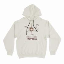 Moletom Com Capuz Caffeine Molecule -