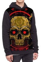 Moletom Com Capuz Caveira Full Print Ref:21