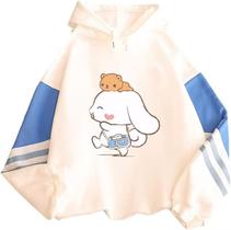 Moletom com Capuz Cinnamoroll - Estilo Kawaii